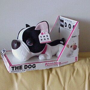 RARE  Artlist Collection The Dog 12" Long Plush French Bulldog 2002 NEW in Box